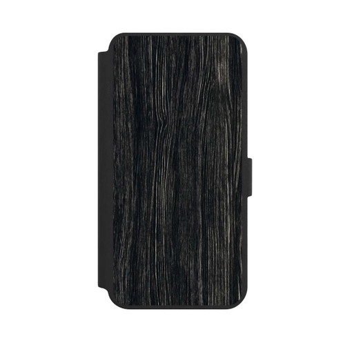 Samsung Galaxy S24+ NIVOflip Dunkle Holzstruktur