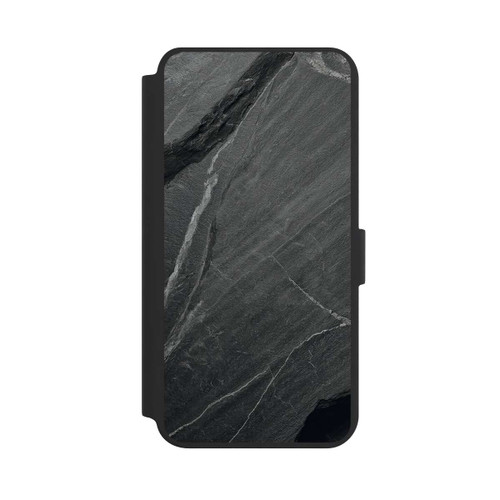 Samsung Galaxy S24+ NIVOflip Stein Textur Grau mit KI