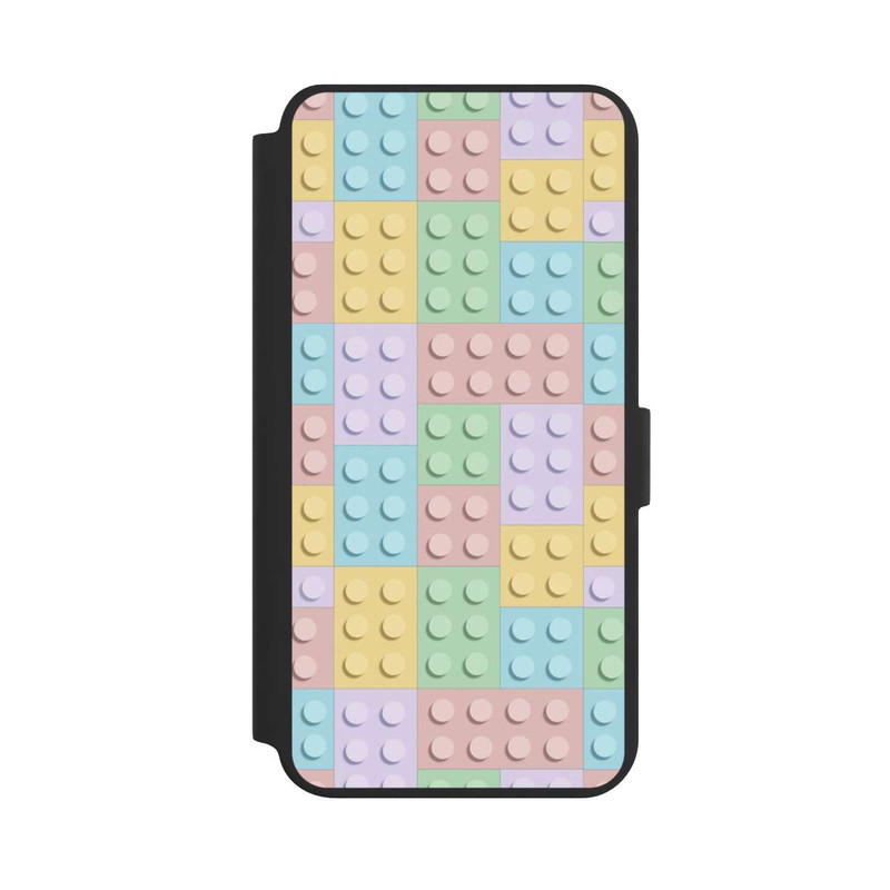 Galaxy S24 + NIVOflip Colorful Blocks Pattern