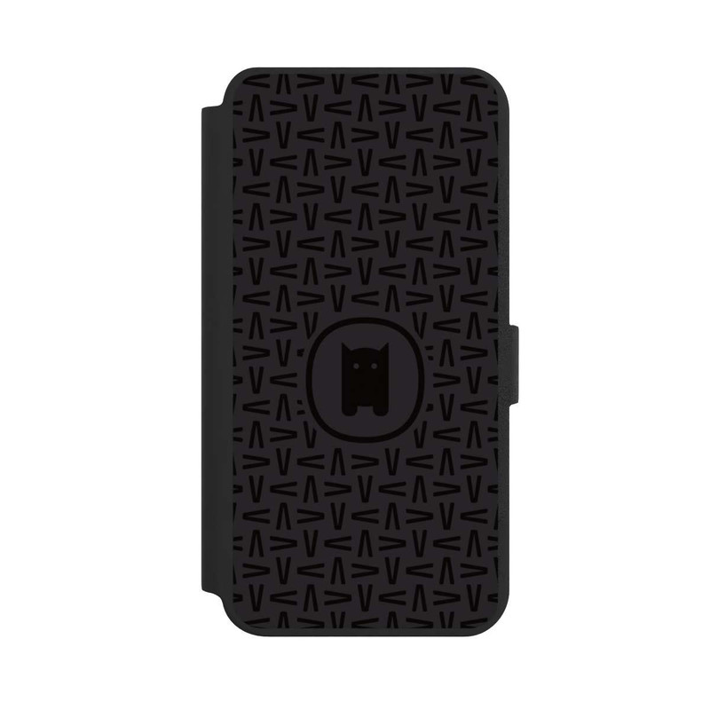 Galaxy S24 + NIVOflip Nivocase Muster Schwarz Grau