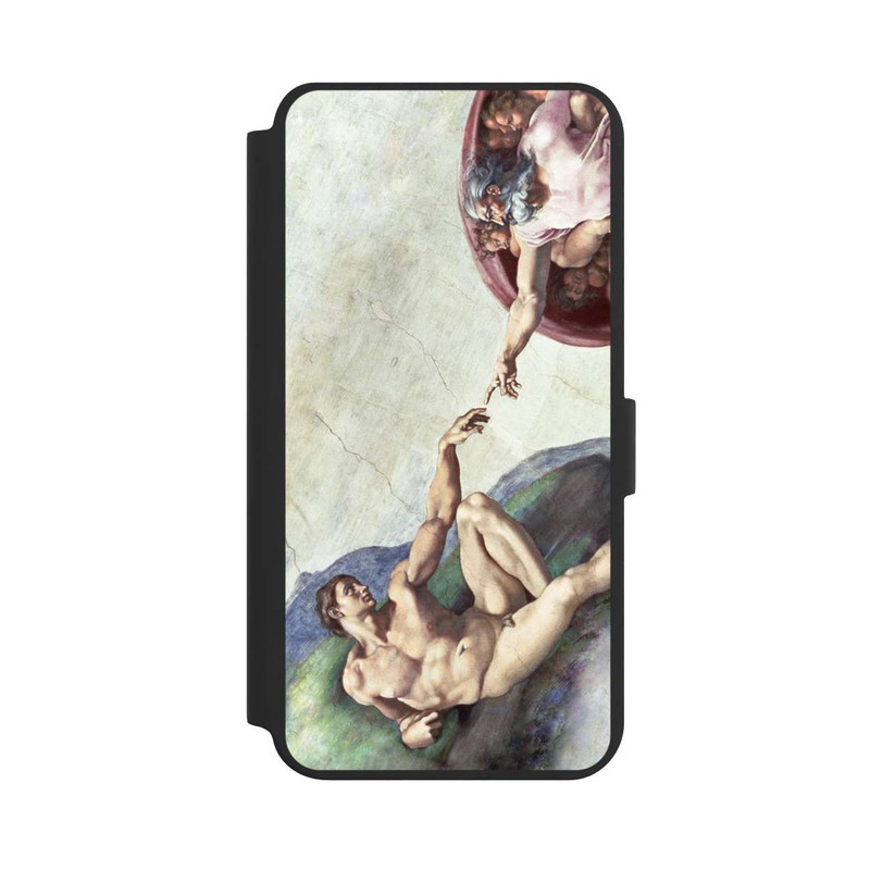 Galaxy S24 + NIVOflip Michelangelo Buonarroti Création d'Adam