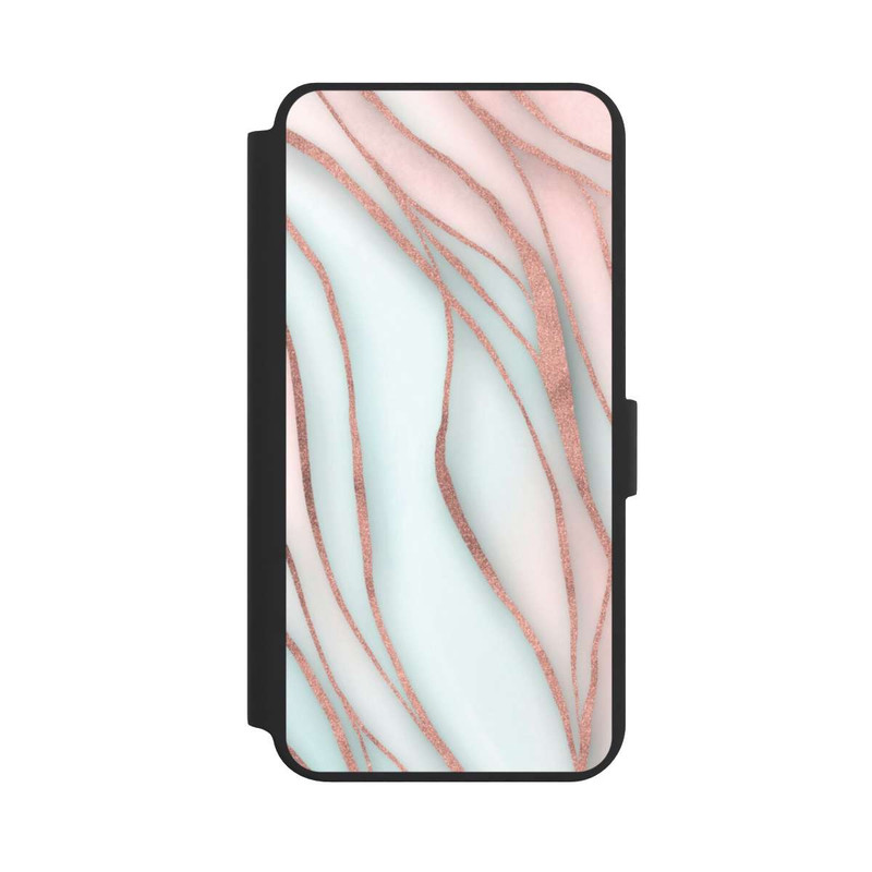 Galaxy S24 + NIVOflip Soft Waves Gold Rose Gold