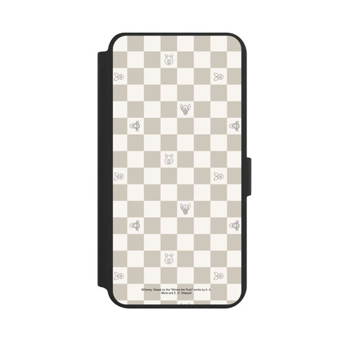Samsung Galaxy S24+ NIVOflip Winnie the Pooh Checked Pattern Beige
