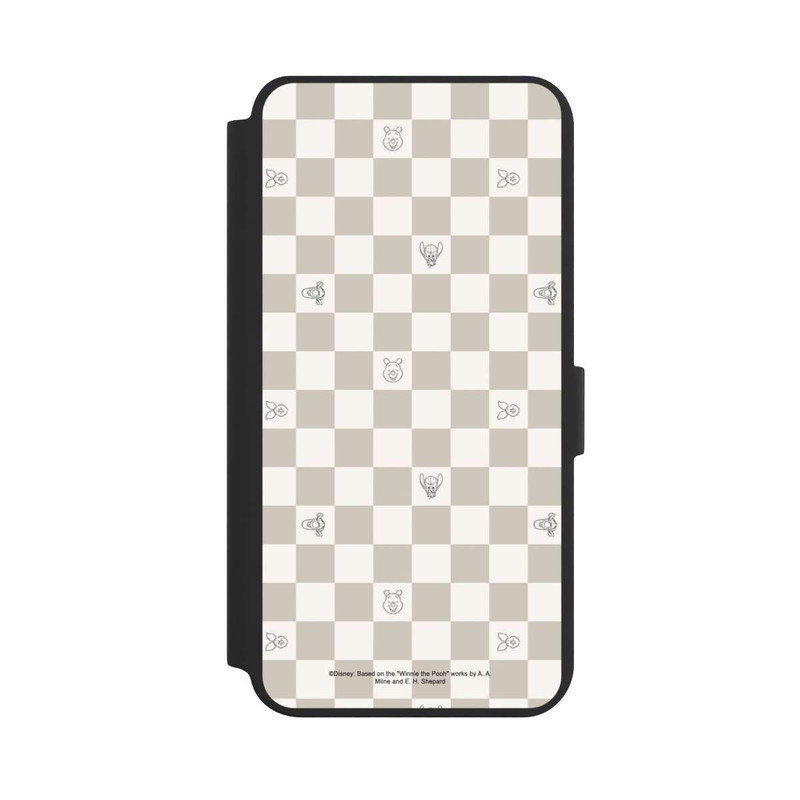 Galaxy S24 + NIVOflip Winnie Puuh Kariert Beige