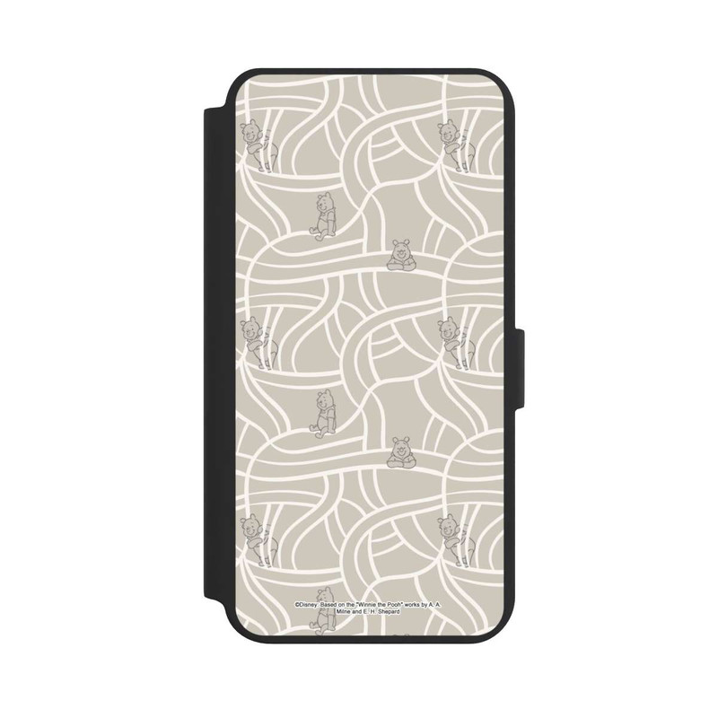 Galaxy S24 + NIVOflip Winnie the Pooh Beige Pattern