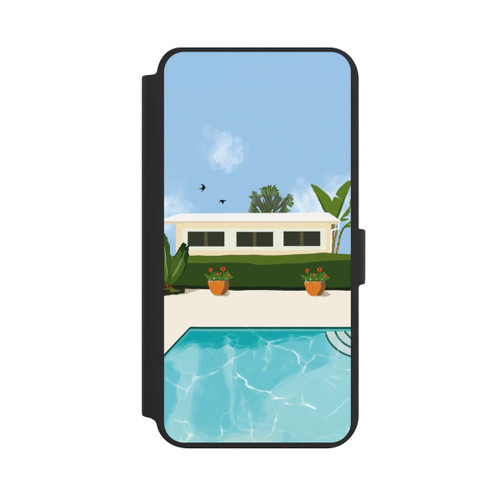 Samsung Galaxy S24+ NIVOflip California Backyard by Roberta Murray