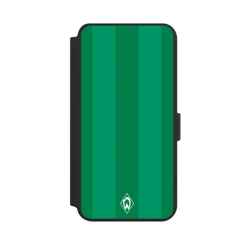 Galaxy S24 + NIVOflip Werder Bremen Grün gestreift