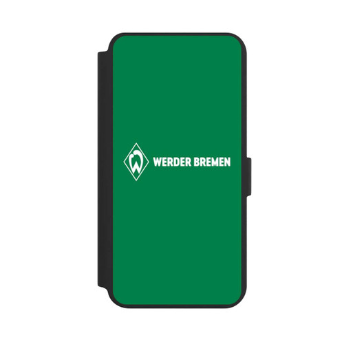 Samsung Galaxy S24+ NIVOflip Werder Bremen Schriftzug Raute Grün