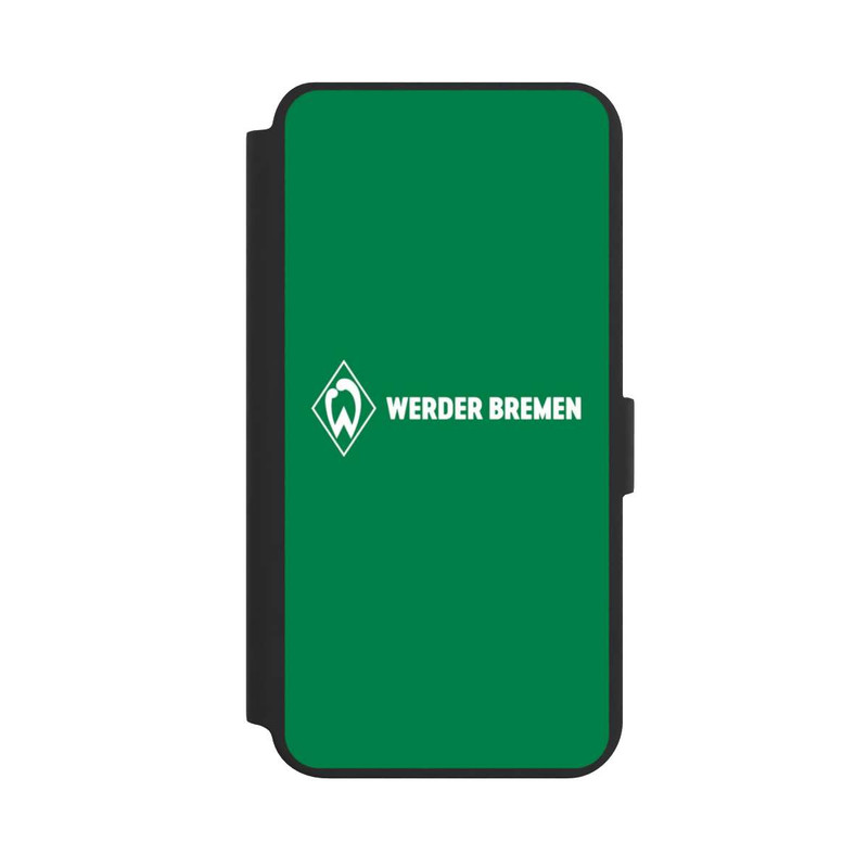 Galaxy S24 + NIVOflip Werder Bremen Schriftzug Raute Grün