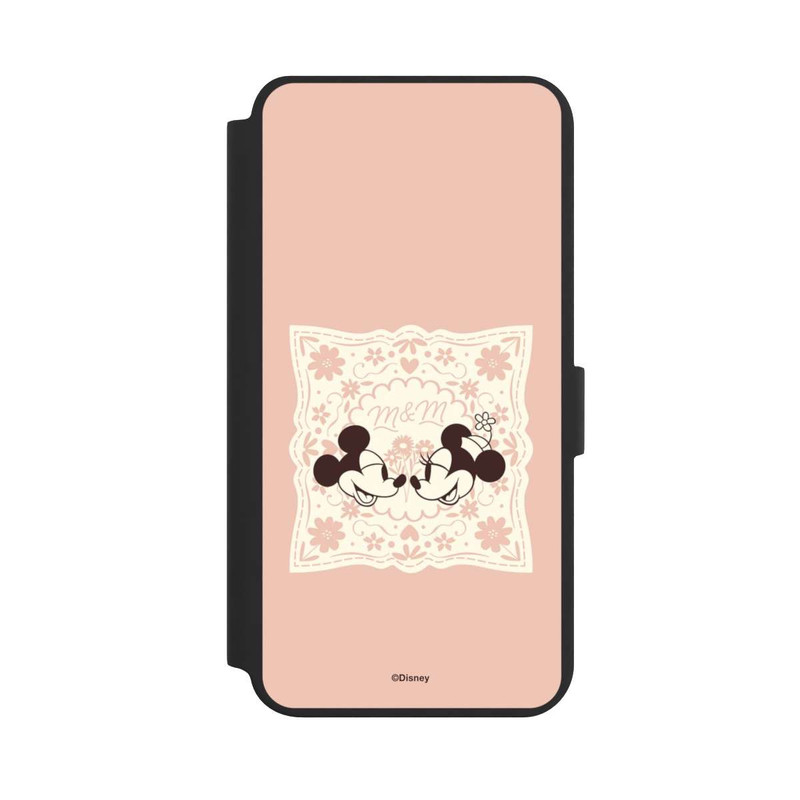 Galaxy S24 + NIVOflip Minnie and Mickey Forever pink