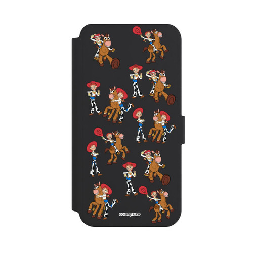 Samsung Galaxy S24+ NIVOflip Toy Story 5 Jessie Cowboy Pattern Transparent