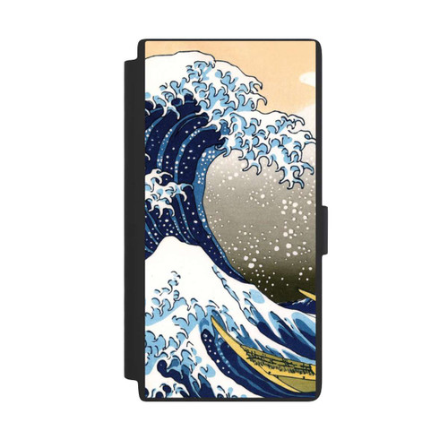 Samsung Galaxy S24 Ultra NIVOflip Great wave of Kanagawa / Die große Welle vor Kanagawa