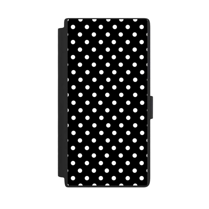 Galaxy S24 Ultra NIVOflip Confettis blancs sur fond noir