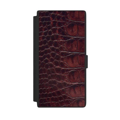 Samsung Galaxy S24 Ultra NIVOflip Cuir de Crocodile