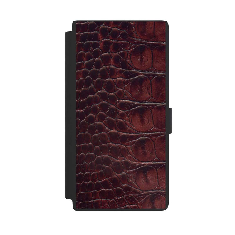 Galaxy S24 Ultra NIVOflip Cuir de Crocodile