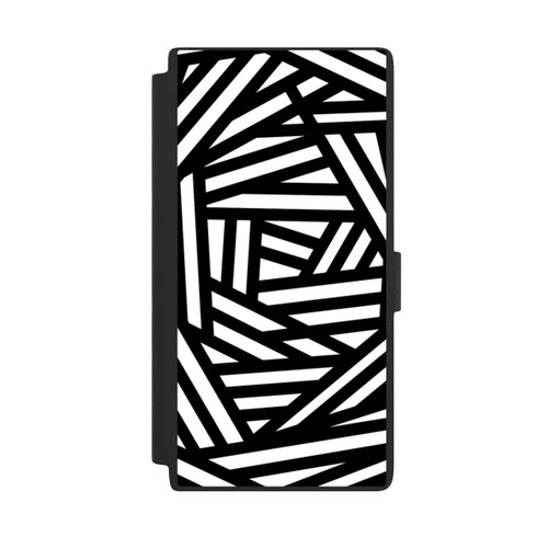Samsung Galaxy S24 Ultra NIVOflip Einfach schwarz und weiß1