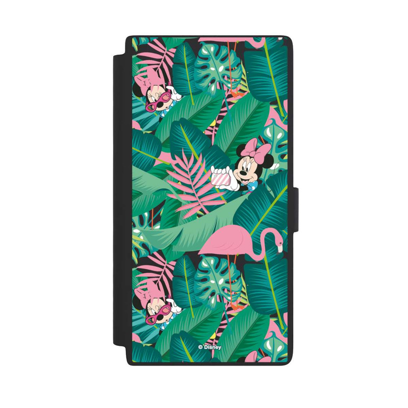 Galaxy S24 Ultra NIVOflip Minnie Summer Palmblätter ohne Hintergrund