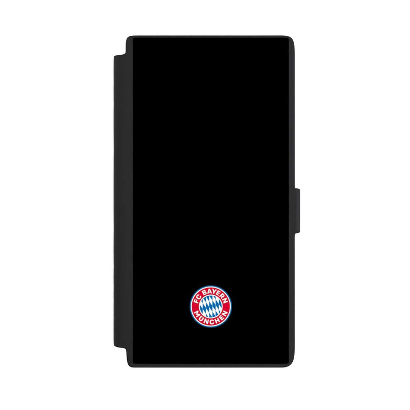 Galaxy S24 Ultra NIVOflip Logo FCB Classique Petit - Coloré sur Fond Noir