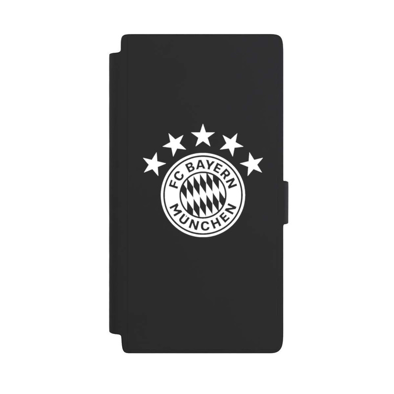 Galaxy S24 Ultra NIVOflip FCB Logo einfarbig mit Sternen - ohne Hintergrund