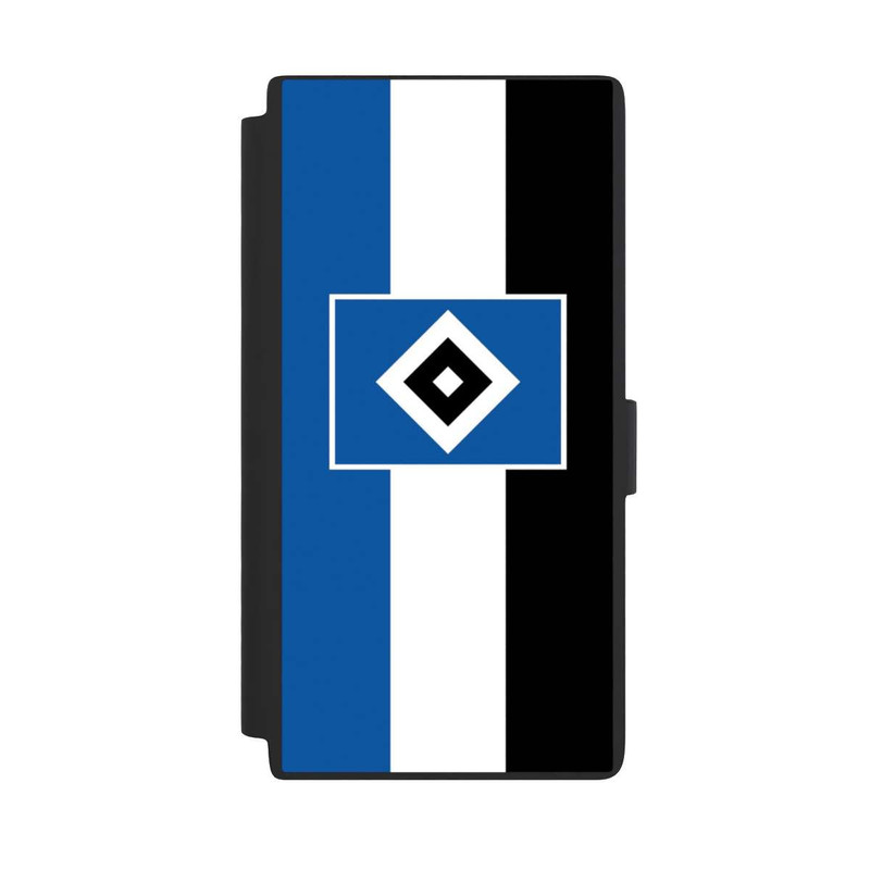 Galaxy S24 Ultra NIVOflip HSV Streifen - Blau-Weiß-Schwarz