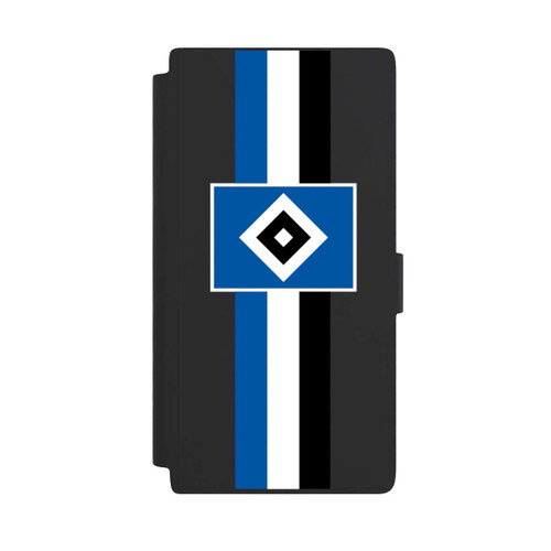 Samsung Galaxy S24 Ultra NIVOflip HSV Streifen - Blau-Weiß-Schwarz - ohne Hintergrund