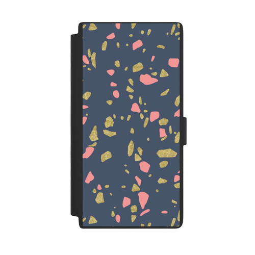 Samsung Galaxy S24 Ultra NIVOflip Terazzo Gold-Optik