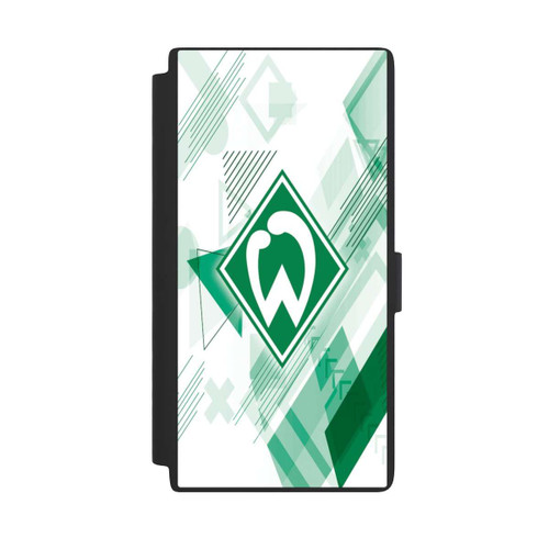 Samsung Galaxy S24 Ultra NIVOflip Weiße Grafikelemente - Werder Bremen