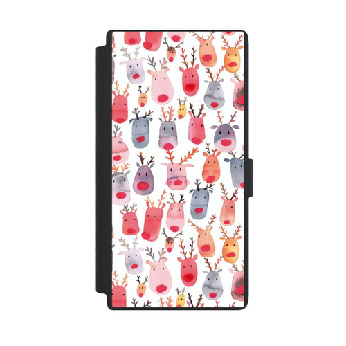 Samsung Galaxy S24 Ultra NIVOflip Cute Reindeer Watercolor