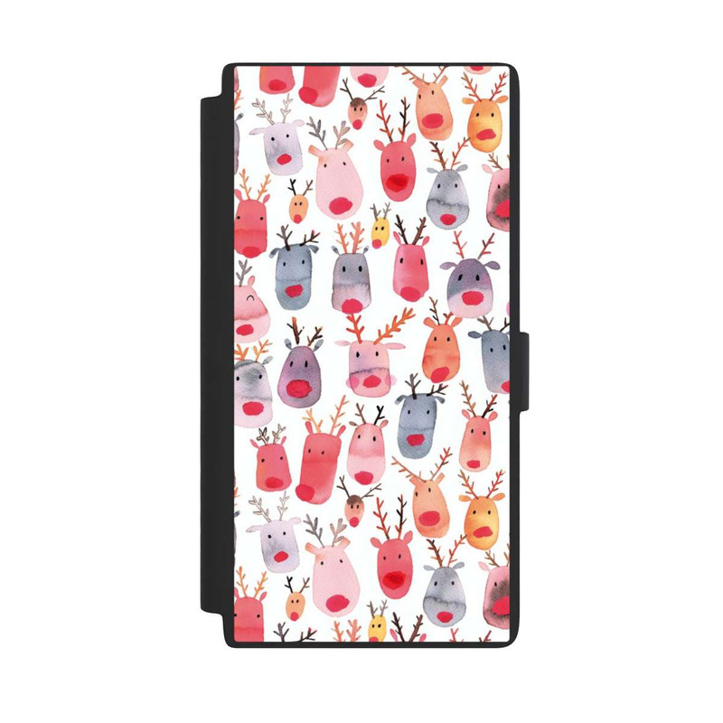 Galaxy S24 Ultra NIVOflip Cute Reindeer Watercolor