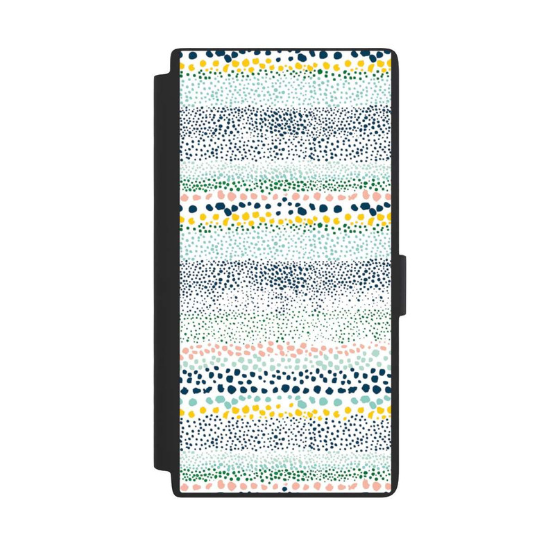 Galaxy S24 Ultra NIVOflip Petits Points Blanc Texturé