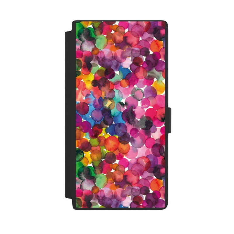 Galaxy S24 Ultra NIVOflip Überlappende Aquarellpunkte