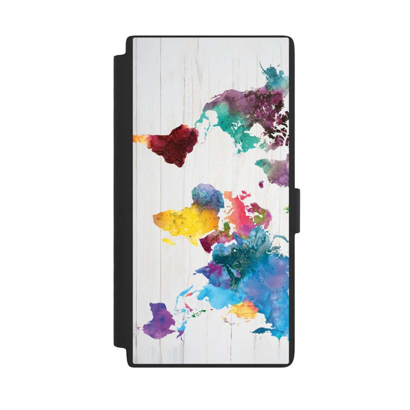 Galaxy S24 Ultra NIVOflip Welt Farbig 1