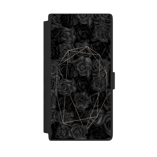 Samsung Galaxy S24 Ultra NIVOflip Schwarze Rosen