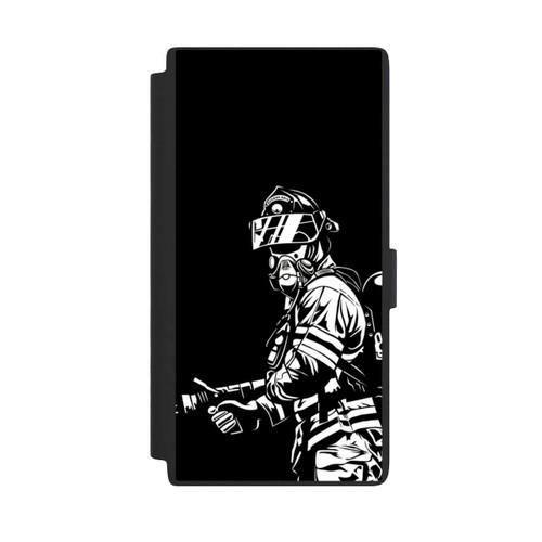 Samsung Galaxy S24 Ultra NIVOflip Tapferer Feuerwehrmann