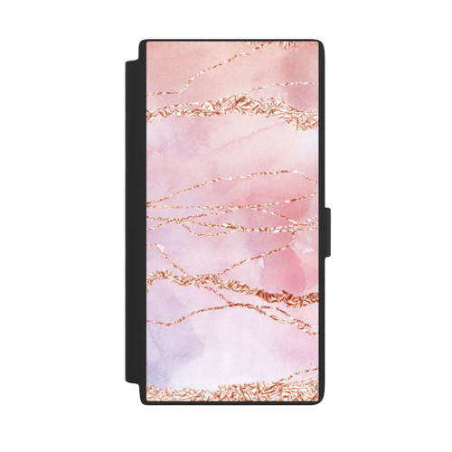 Samsung Galaxy S24 Ultra NIVOflip Glitter Look Pink Girly Marmor