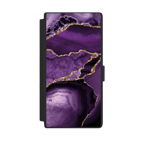 Samsung Galaxy S24 Ultra NIVOflip Lila Marmor Landschaft