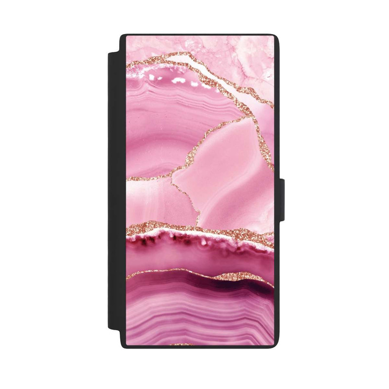 Galaxy S24 Ultra NIVOflip Meerjungfrauen Pink Marmor