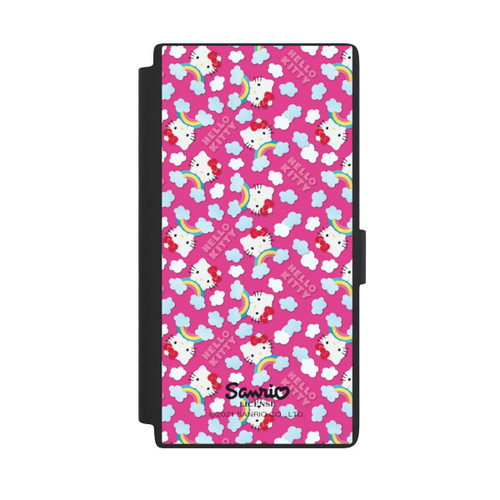 Samsung Galaxy S24 Ultra NIVOflip Hello Kitty Regenbogenmuster