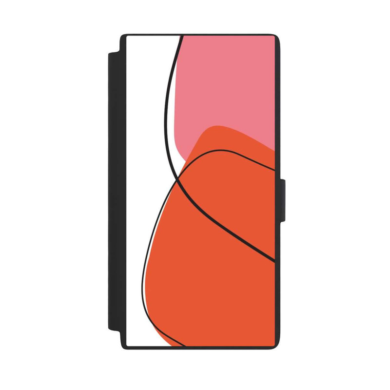 Galaxy S24 Ultra NIVOflip Meine orangefarbene Kunst