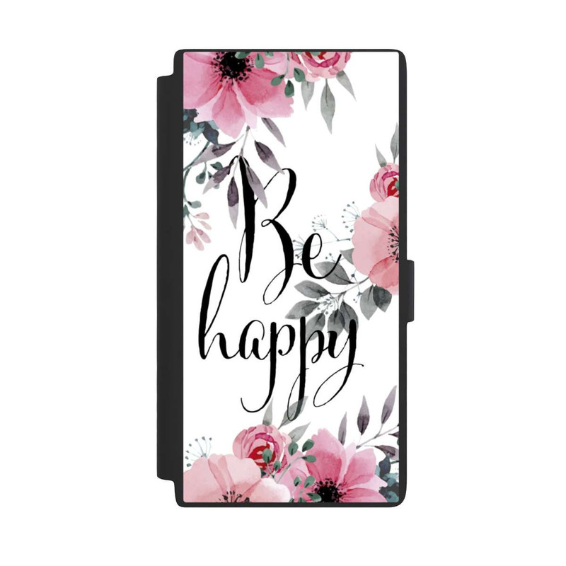 Galaxy S24 Ultra NIVOflip Be Happy Blumen