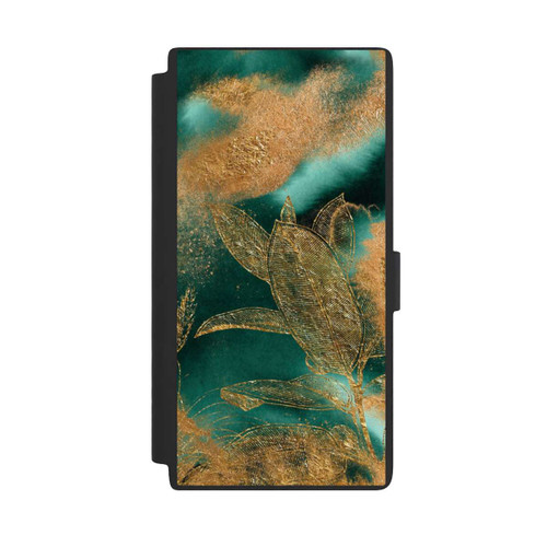 Samsung Galaxy S24 Ultra NIVOflip Gold und Grün Natur