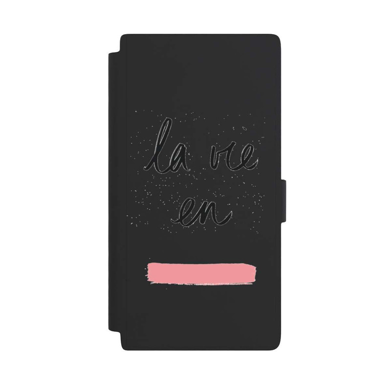 Galaxy S24 Ultra NIVOflip La vie en Rosa Transparent