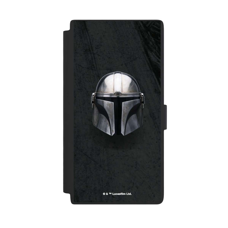 Galaxy S24 Ultra NIVOflip Schwarzer Mandalorianer Helm