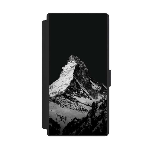 Samsung Galaxy S24 Ultra NIVOflip Snow Capped Mountains Grayscale