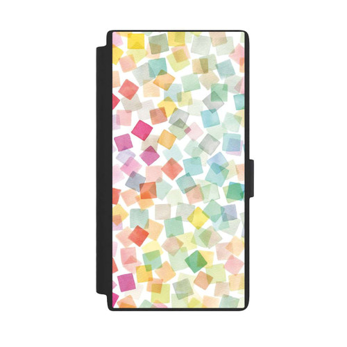 Samsung Galaxy S24 Ultra NIVOflip Confetti Geometric Plaids Rainbow