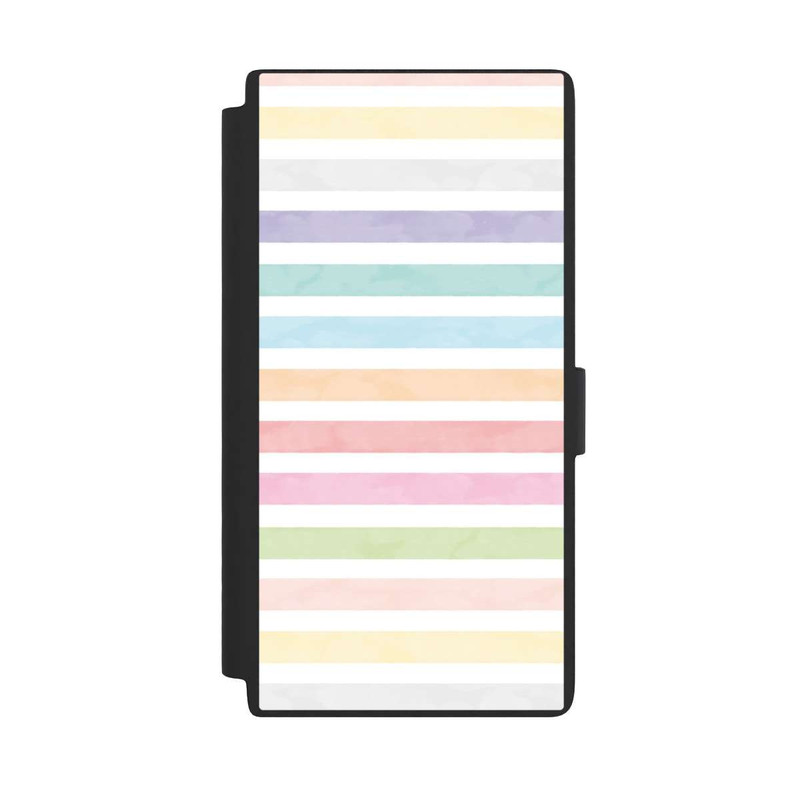 Galaxy S24 Ultra NIVOflip Regenbogenfarbene Streifen