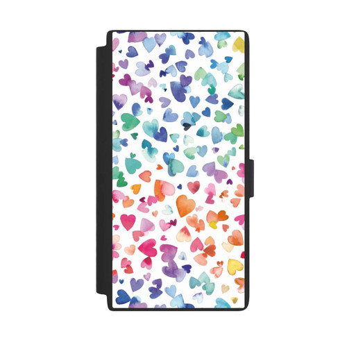 Samsung Galaxy S24 Ultra NIVOflip Liebesherzen aquarell