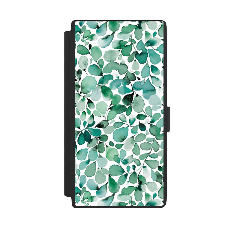 Galaxy S24 Ultra NIVOflip Watercolor Pattern Leaffy Leaves