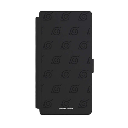 Samsung Galaxy S24 Ultra NIVOflip Black Konoha Pattern Transparant