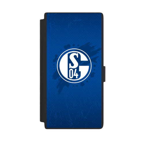 Samsung Galaxy S24 Ultra NIVOflip Schalke 04 Farbe Fleck Blau